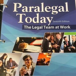 Liberty University Paralegal Today Textbook